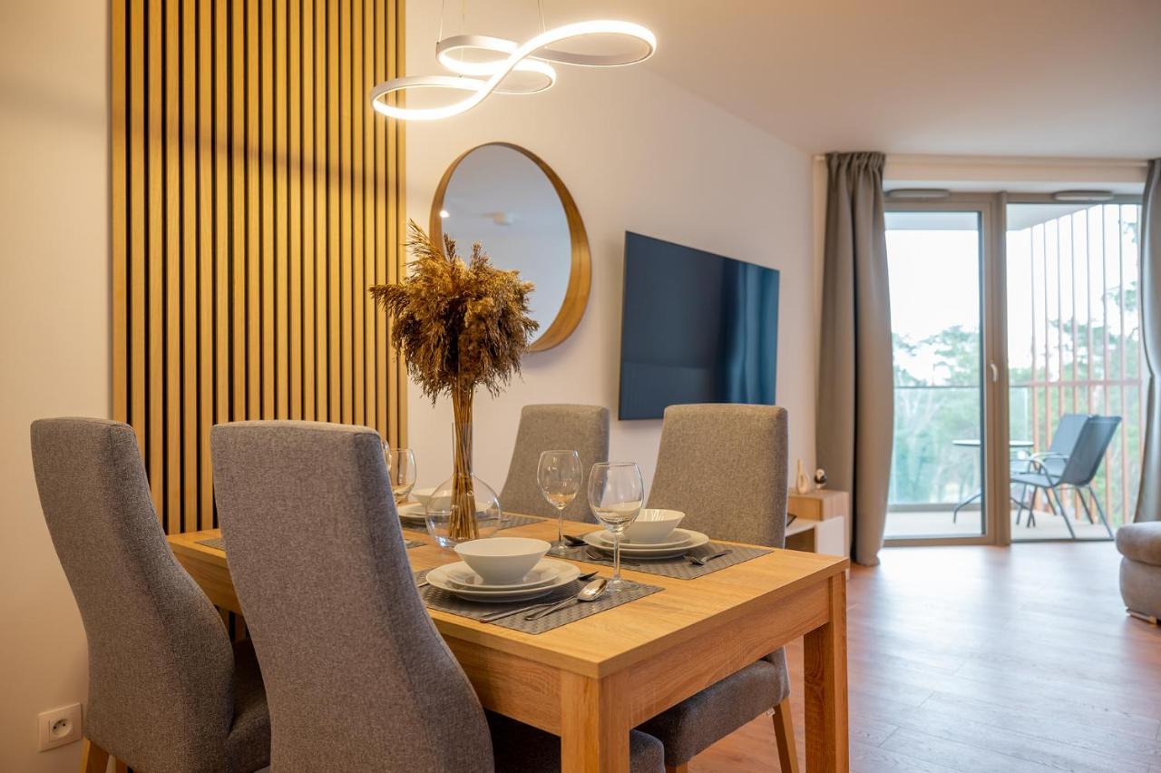 Pinea Sky Premium Apartament Z Widokiem Na Morze Ze Spa I Basenem Przy Plazy โปเบียโรโว ภายนอก รูปภาพ